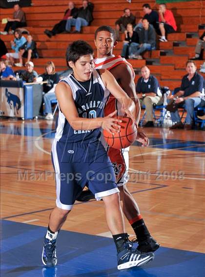 Thumbnail 1 in Maranatha Christian vs. Apple Valley (MaxPreps Holiday Classic) photogallery.