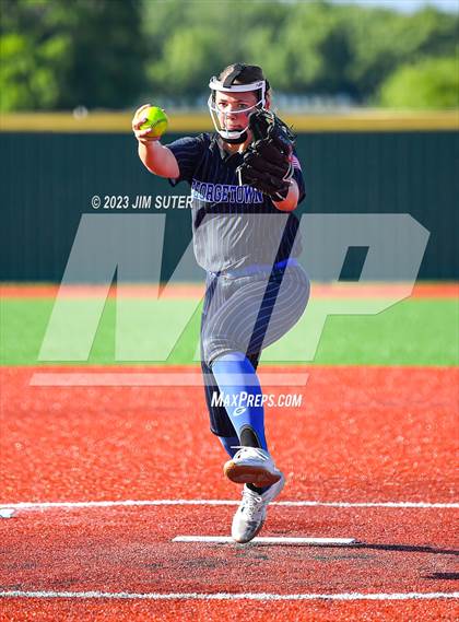 Thumbnail 2 in Georgetown vs Santa Fe (UIL 5A Reg III Semifinal) photogallery.