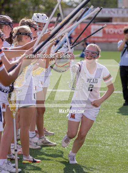 Thumbnail 2 in Mead vs. Evergreen (CHSAA 4A State Final) photogallery.