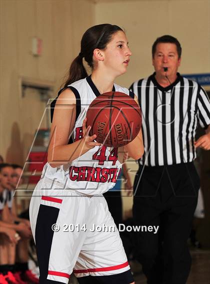 Thumbnail 2 in Hesperia Christian vs. Xavier Prep (MaxPreps Holiday Classic) photogallery.