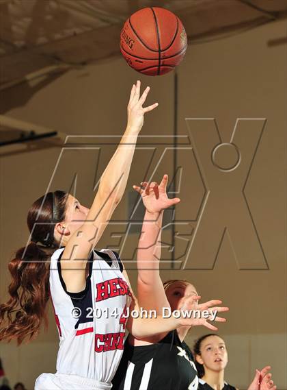 Thumbnail 3 in Hesperia Christian vs. Xavier Prep (MaxPreps Holiday Classic) photogallery.