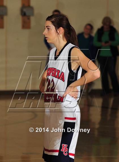 Thumbnail 2 in Hesperia Christian vs. Xavier Prep (MaxPreps Holiday Classic) photogallery.