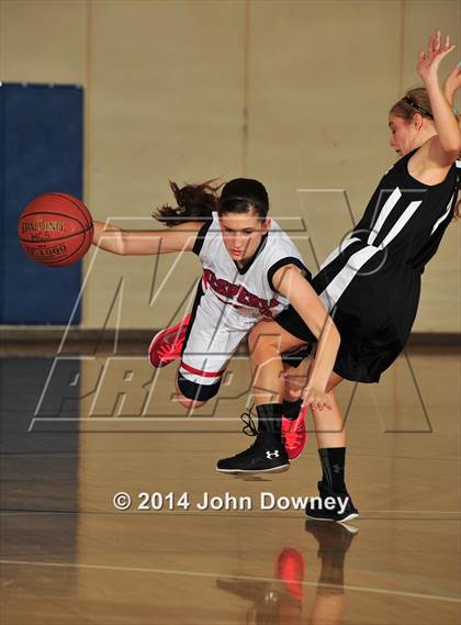 Thumbnail 2 in Hesperia Christian vs. Xavier Prep (MaxPreps Holiday Classic) photogallery.