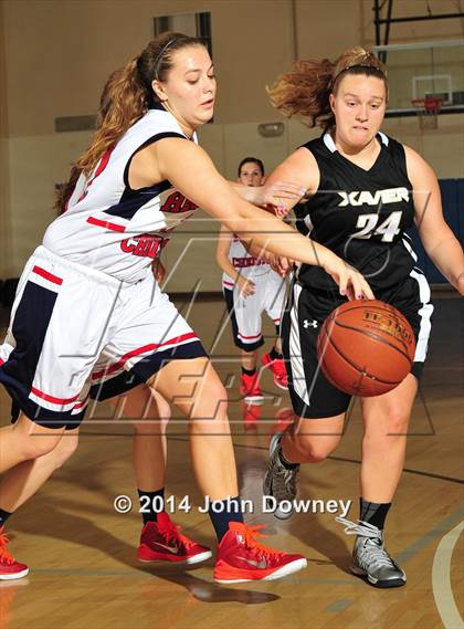 Thumbnail 2 in Hesperia Christian vs. Xavier Prep (MaxPreps Holiday Classic) photogallery.