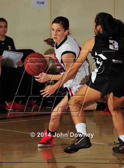 Thumbnail 1 in Hesperia Christian vs. Xavier Prep (MaxPreps Holiday Classic) photogallery.