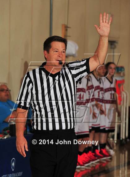 Thumbnail 1 in Hesperia Christian vs. Xavier Prep (MaxPreps Holiday Classic) photogallery.