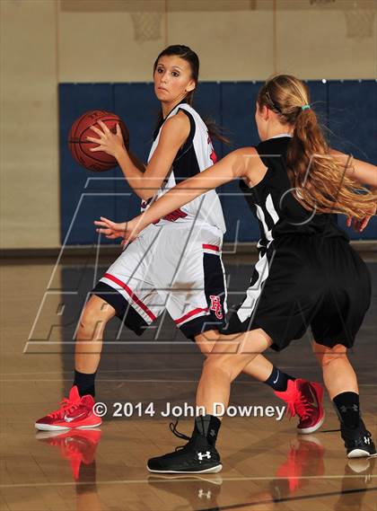 Thumbnail 2 in Hesperia Christian vs. Xavier Prep (MaxPreps Holiday Classic) photogallery.