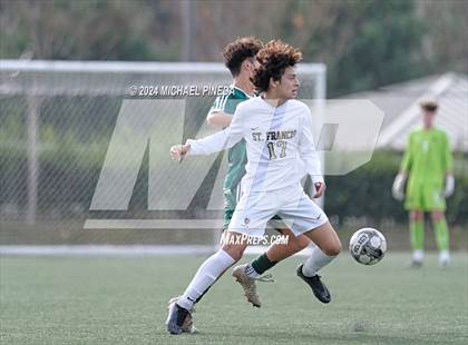 Thumbnail 2 in St. Francis vs Mira Costa (Hawks Invitational) photogallery.