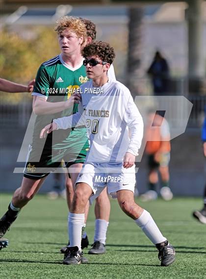 Thumbnail 2 in St. Francis vs Mira Costa (Hawks Invitational) photogallery.