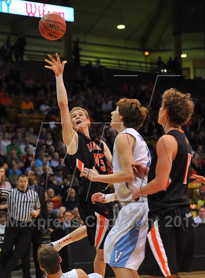 Thumbnail 1 in Valor Christian vs. Lewis-Palmer (CHSAA 4A Final) photogallery.