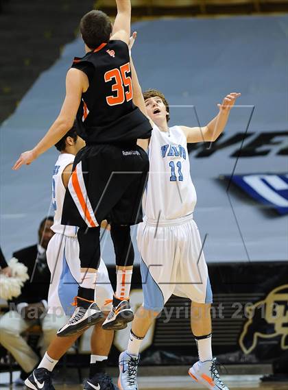 Thumbnail 1 in Valor Christian vs. Lewis-Palmer (CHSAA 4A Final) photogallery.