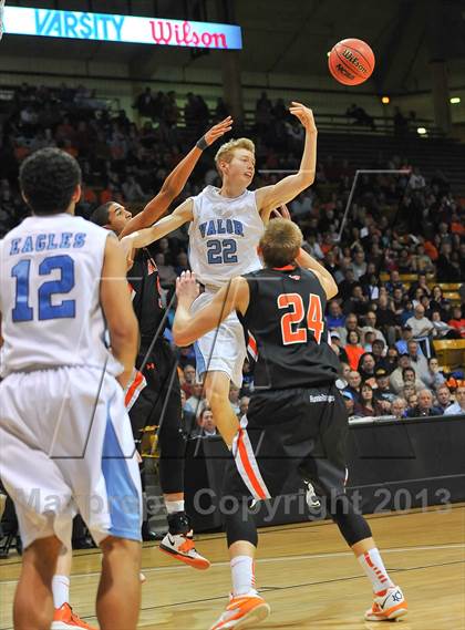 Thumbnail 1 in Valor Christian vs. Lewis-Palmer (CHSAA 4A Final) photogallery.