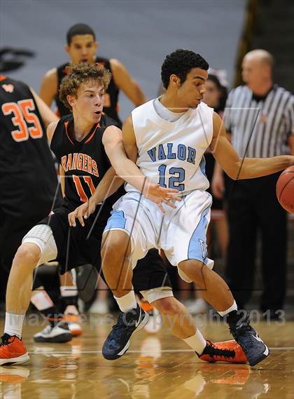 Thumbnail 2 in Valor Christian vs. Lewis-Palmer (CHSAA 4A Final) photogallery.