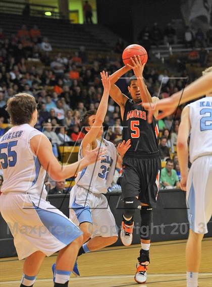 Thumbnail 1 in Valor Christian vs. Lewis-Palmer (CHSAA 4A Final) photogallery.