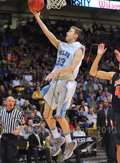 Thumbnail 3 in Valor Christian vs. Lewis-Palmer (CHSAA 4A Final) photogallery.