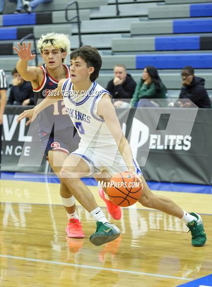 Thumbnail 1 in Springville vs. Pleasant Grove (5 for the Fight National Hoopfest) photogallery.