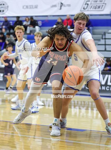 Thumbnail 1 in Springville vs. Pleasant Grove (5 for the Fight National Hoopfest) photogallery.