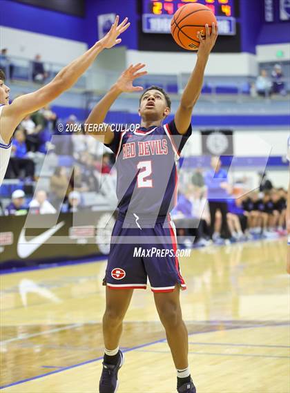 Thumbnail 2 in Springville vs. Pleasant Grove (5 for the Fight National Hoopfest) photogallery.
