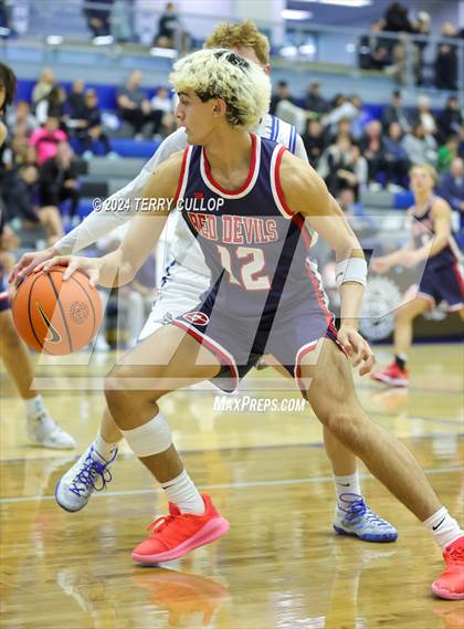 Thumbnail 1 in Springville vs. Pleasant Grove (5 for the Fight National Hoopfest) photogallery.
