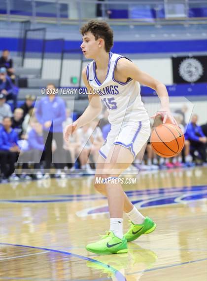 Thumbnail 1 in Springville vs. Pleasant Grove (5 for the Fight National Hoopfest) photogallery.