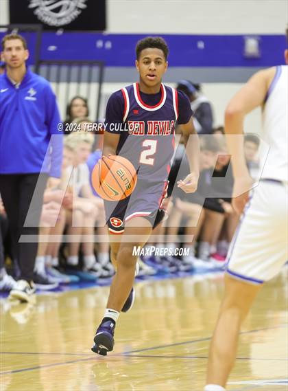 Thumbnail 3 in Springville vs. Pleasant Grove (5 for the Fight National Hoopfest) photogallery.