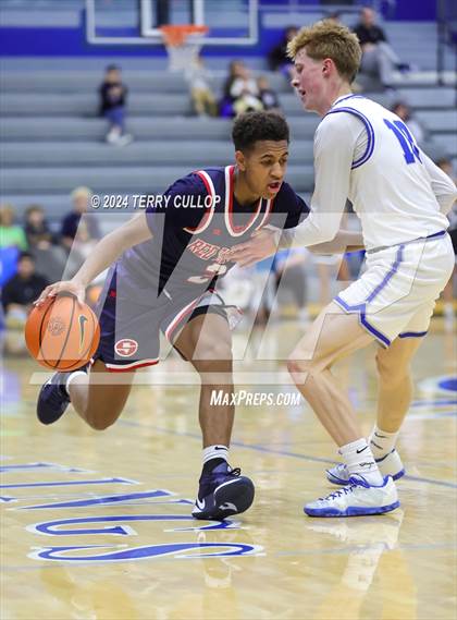 Thumbnail 1 in Springville vs. Pleasant Grove (5 for the Fight National Hoopfest) photogallery.