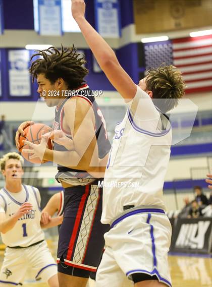 Thumbnail 2 in Springville vs. Pleasant Grove (5 for the Fight National Hoopfest) photogallery.