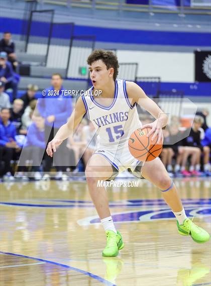 Thumbnail 2 in Springville vs. Pleasant Grove (5 for the Fight National Hoopfest) photogallery.