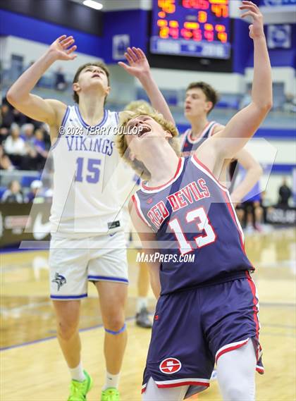 Thumbnail 2 in Springville vs. Pleasant Grove (5 for the Fight National Hoopfest) photogallery.