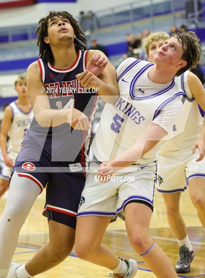 Thumbnail 3 in Springville vs. Pleasant Grove (5 for the Fight National Hoopfest) photogallery.