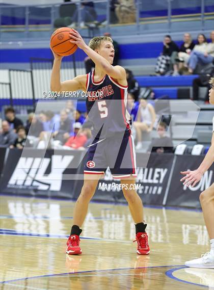 Thumbnail 1 in Springville vs. Pleasant Grove (5 for the Fight National Hoopfest) photogallery.