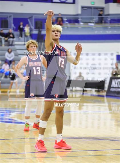 Thumbnail 2 in Springville vs. Pleasant Grove (5 for the Fight National Hoopfest) photogallery.