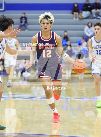 Thumbnail 2 in Springville vs. Pleasant Grove (5 for the Fight National Hoopfest) photogallery.