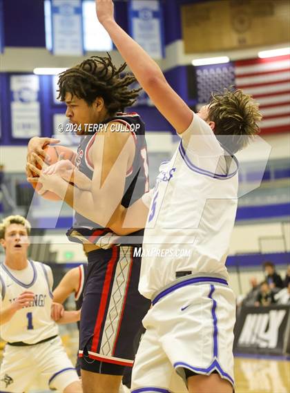 Thumbnail 1 in Springville vs. Pleasant Grove (5 for the Fight National Hoopfest) photogallery.
