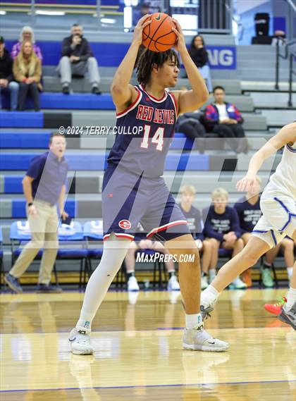 Thumbnail 1 in Springville vs. Pleasant Grove (5 for the Fight National Hoopfest) photogallery.