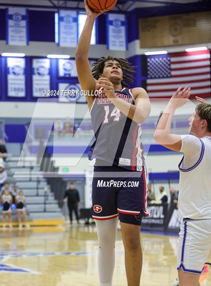 Thumbnail 1 in Springville vs. Pleasant Grove (5 for the Fight National Hoopfest) photogallery.