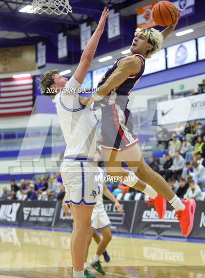 Thumbnail 1 in Springville vs. Pleasant Grove (5 for the Fight National Hoopfest) photogallery.