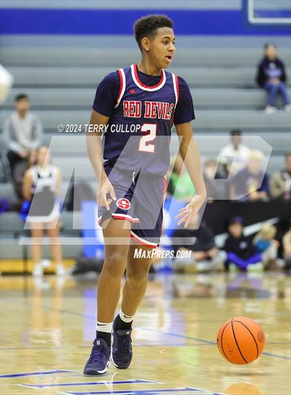 Thumbnail 3 in Springville vs. Pleasant Grove (5 for the Fight National Hoopfest) photogallery.