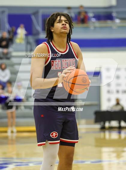Thumbnail 1 in Springville vs. Pleasant Grove (5 for the Fight National Hoopfest) photogallery.