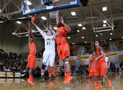 Thumbnail 2 in West Linn vs. Whitney Young (Les Schwab Invitational) photogallery.