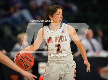 Thumbnail 2 in Del Norte vs. Wray (CHSAA 2A Great 8) photogallery.