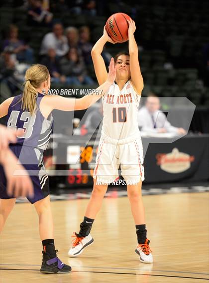 Thumbnail 2 in Del Norte vs. Wray (CHSAA 2A Great 8) photogallery.