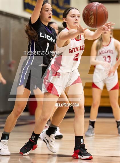 Thumbnail 2 in Trinity vs Redding Christian (Lady Falcon Tournament) photogallery.