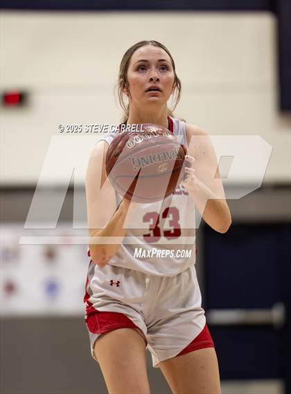 Thumbnail 1 in Trinity vs Redding Christian (Lady Falcon Tournament) photogallery.