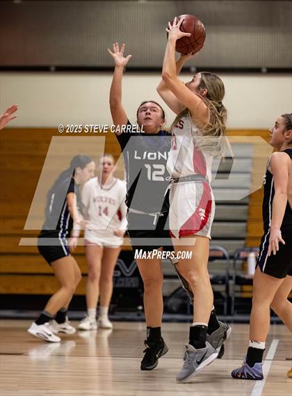 Thumbnail 1 in Trinity vs Redding Christian (Lady Falcon Tournament) photogallery.