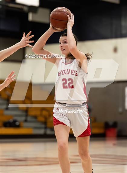 Thumbnail 2 in Trinity vs Redding Christian (Lady Falcon Tournament) photogallery.