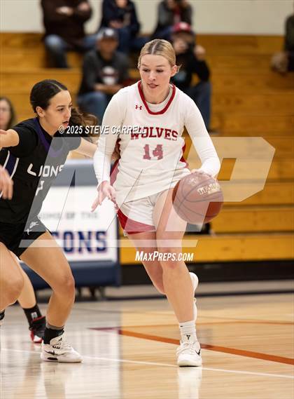 Thumbnail 1 in Trinity vs Redding Christian (Lady Falcon Tournament) photogallery.