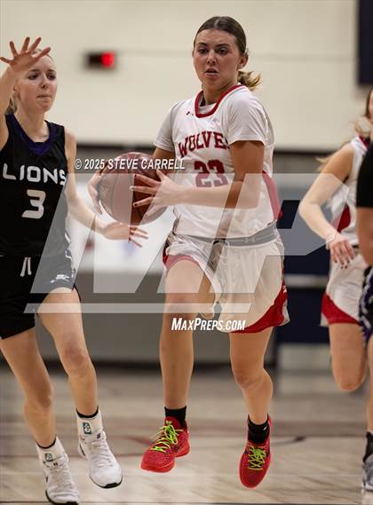 Thumbnail 3 in Trinity vs Redding Christian (Lady Falcon Tournament) photogallery.