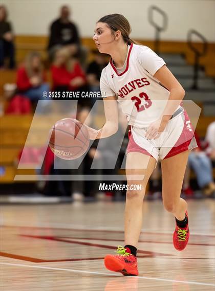 Thumbnail 2 in Trinity vs Redding Christian (Lady Falcon Tournament) photogallery.