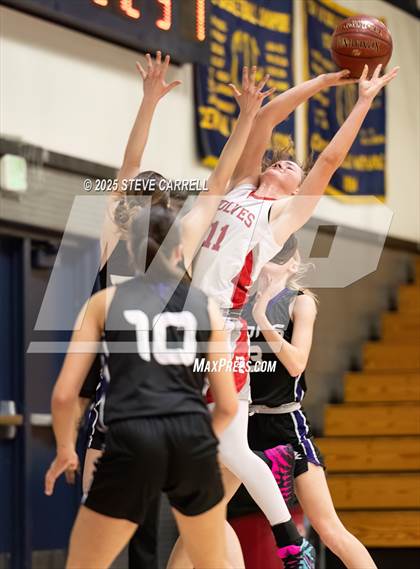 Thumbnail 3 in Trinity vs Redding Christian (Lady Falcon Tournament) photogallery.